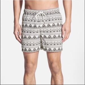 The Rail Aztek Pattern Swim Shorts M